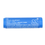 Battery for Ledlenser Torche P5R 7703 3.7V Li-ion 800mAh / 2.96Wh