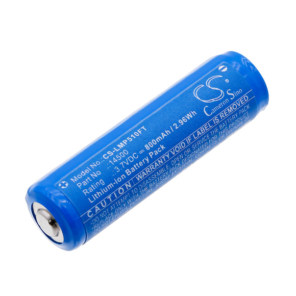 Battery for Ledlenser ML4 14500 3.7V Li-ion 800mAh / 2.96Wh