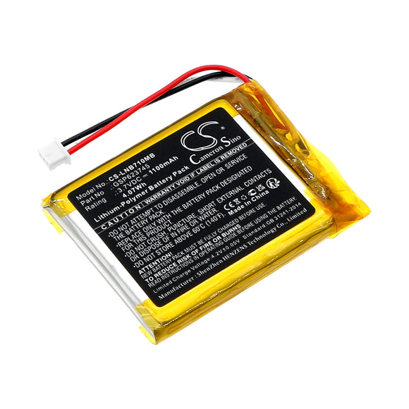 Battery for Lionelo Babyline 7.1 GSP623745 3.7V Li-Polymer 1100mAh / 4.07Wh