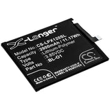 Battery for LG X120EMW BL-O1, EAC64559001, EAC64619301 3.85V Li-Polymer 2900mAh