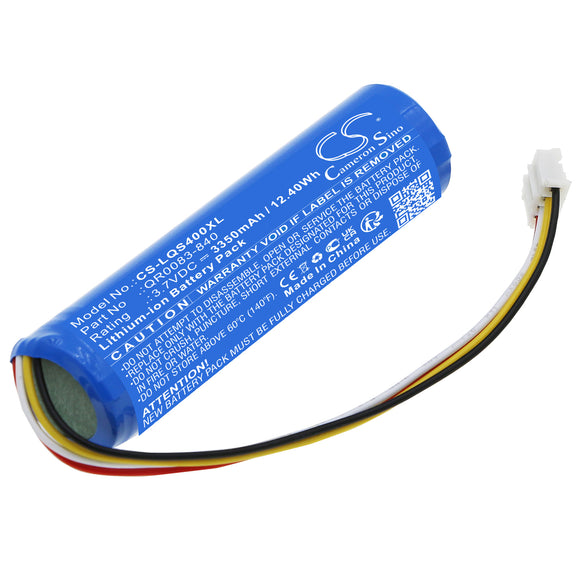 Battery for Qolsys IQP4004 IAN034NA, QR0083-840 3.7V Li-ion 3350mAh / 12.40Wh