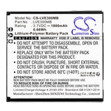 Battery for Levana Willow 55070 3.7V Li-Polymer 1800mAh / 6.66Wh