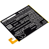 Battery for Lenovo TB-8504N L16D1P34 3.85V Li-Polymer 4850mAh / 18.67Wh