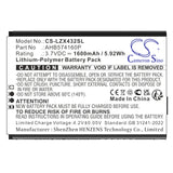 Battery for Launch X431 Diagun AHB574160P 3.7V Li-Polymer 1600mAh / 5.92Wh