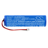 Battery for MARES Genius Air 44200755, 44201389 3.7V Li-ion 2600mAh / 9.62Wh