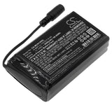 Battery for Macna Li-po 12v 6a K-BAT-Li-12VOLT-6.0A 11.1V Li-Polymer 6000mAh / 6