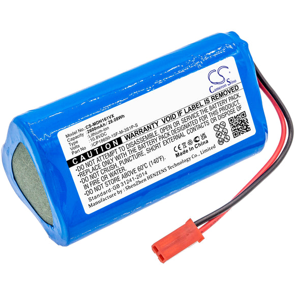 Battery for Homenice M8 10.8V Li-ion 2600mAh / 28.08Wh