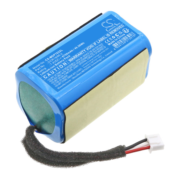Battery for Medion LIFE P61762 2ICR19-66-2 7.4V Li-ion 6700mAh / 49.58Wh