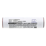 Battery for Saft 134891 2 Krmt 23/43, 2 VT-Cs, F734S0366, MGN0435 2.4V Ni-CD 20