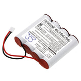 Battery for LUMINOX Planet D 804133, MGN74111, MXN0051 4.8V Ni-CD 800mAh / 3.84