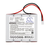Battery for LUMINOX Planet D 804133, MGN74111, MXN0051 4.8V Ni-CD 800mAh / 3.84