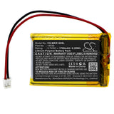 Battery for LEGO Arduino Robot 14030 3.7V Li-Polymer 1700mAh / 6.29Wh