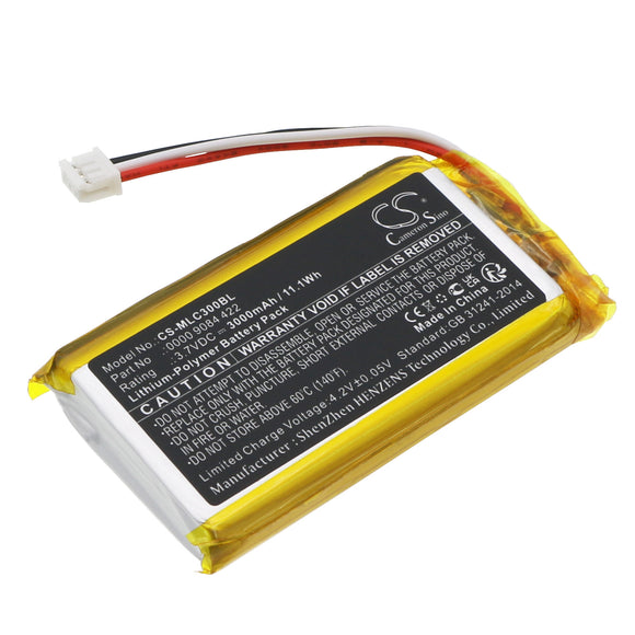 Battery for Meil??ler 9084422 0000 9084 422, 00009084422, 422-BS-01944 3.7V Li-P