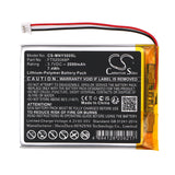 Battery for Moonybaby MB55935-2T FT525068P 3.7V Li-Polymer 2000mAh / 7.4Wh