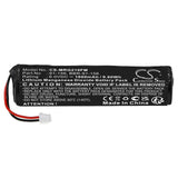 Battery for McMurdo FastFind 91-156, BBR-91-156 6.0V Li-MnO2 1600mAh / 9.60Wh