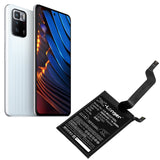 Battery for POCO 21061110AG BM57 3.87V Li-Polymer 4900mAh / 18.96Wh