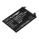 Battery for Poco 22021211RG BP49 3.87V Li-Polymer 4400mAh / 17.03Wh