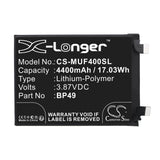 Battery for Poco 22021211RI BP49 3.87V Li-Polymer 4400mAh / 17.03Wh
