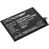 Battery for Xiaomi M2012K11G BM4Y 3.87V Li-Polymer 4400mAh / 17.03Wh