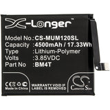 Battery for Xiaomi M2004J7BC BM4T 3.85V Li-Polymer 4500mAh / 17.33Wh