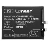 Battery for Xiaomi Mi 13 5G BP4G 3.88V Li-Polymer 4300mAh / 16.68Wh