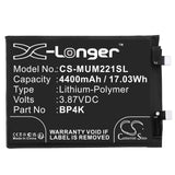 Battery for Xiaomi 22101320C BP4K 3.87V Li-Polymer 4400mAh / 17.03Wh