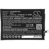 Battery for Redmi Note 9 4G BN62 3.85V Li-Polymer 5700mAh / 21.95Wh