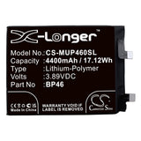 Battery for Xiaomi 2201123G BP46 3.89V Li-Polymer 4400mAh / 17.12Wh