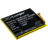 Battery for Motorola XT2067 LG50 3.8V Li-Polymer 4900mAh / 18.62Wh