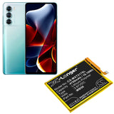 Battery for Motorola XT2175-1 MB50, SB18D10749 3.87V Li-Polymer 4700mAh / 18.19W