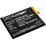 Battery for Motorola XT2087-1 MG50, SB18C80753 3.85V Li-Polymer 4750mAh / 18.29
