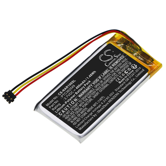 Battery for Arlo Wired Video Doorbell PTC362549 3.7V Li-Polymer 400mAh / 1.48Wh