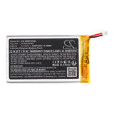 Battery for Neeo NE-RMT AHB404066 3.7V Li-Polymer 1200mAh / 4.44Wh