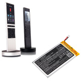 Battery for Neeo NE-RMT AHB404066 3.7V Li-Polymer 1200mAh / 4.44Wh