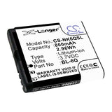 Battery for Mobiado Classic 712GCB 3.7V Li-ion 80mAh / 2.96Wh