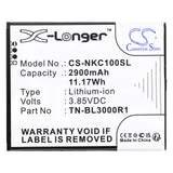 Battery for Nokia C100 TN-BL3000R1 3.85V Li-ion 2900mAh / 11.17Wh