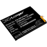 Battery for Nokia TA-1329 P104BMA006000 3.85V Li-Polymer 3700mAh / 14.25Wh