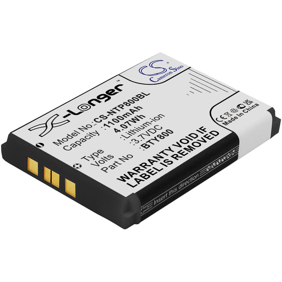 Battery for CipherLab 8000 BA-80S1A2, KB1B371200005 3.7V Li-ion 1100mAh / 4.07Wh