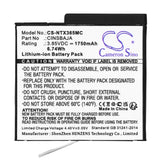 Battery for Insta360 Ace CINSBAJA 3.85V Li-ion 1750mAh / 6.74Wh