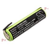 Battery for Colgate Omron ProClinical A1500 GP75AAH2A1H 2.4V Ni-MH 600mAh / 1.44