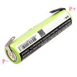 Battery for Colgate Omron ProClinical A1500 GP75AAH2A1H 2.4V Ni-MH 600mAh / 1.44