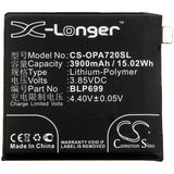 Battery for Oneplus GM1913 BLP699 3.85V Li-Polymer 3900mAh / 15.02Wh