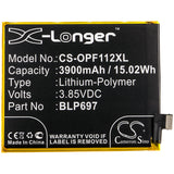 Battery for OPPO F11 Pro BLP697 3.85V Li-Polymer 3900mAh / 15.02Wh