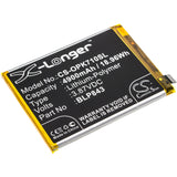 Battery for OPPO PERM00 BLP843 3.87V Li-Polymer 4900mAh / 18.96Wh