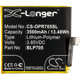 Battery for OPPO PCCM00 BLP705 3.85V Li-Polymer 3500mAh / 13.48Wh