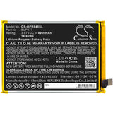 Battery for OPPO Realme 8i BLP877 3.87V Li-Polymer 4900mAh / 18.96Wh