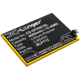 Battery for OPPO Realme X BLP713 3.85V Li-Polymer 4000mAh / 15.40Wh
