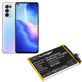 Battery for OPPO Reno 5Z 5G 2021 BLP839 3.87V Li-Polymer 4000mAh / 15.48Wh