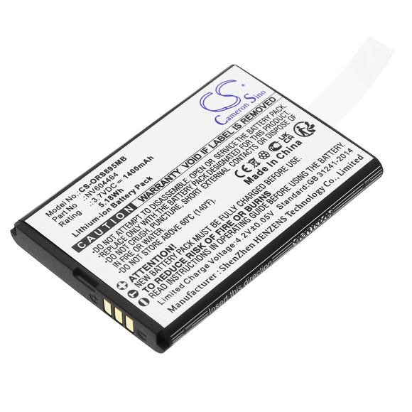 Battery for Beurer BY 110 NV604464 3.7V Li-ion 1400mAh / 5.18Wh