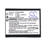 Battery for Pentax WG-1000 D-LI96 3.7V Li-ion 890mAh / 3.29Wh